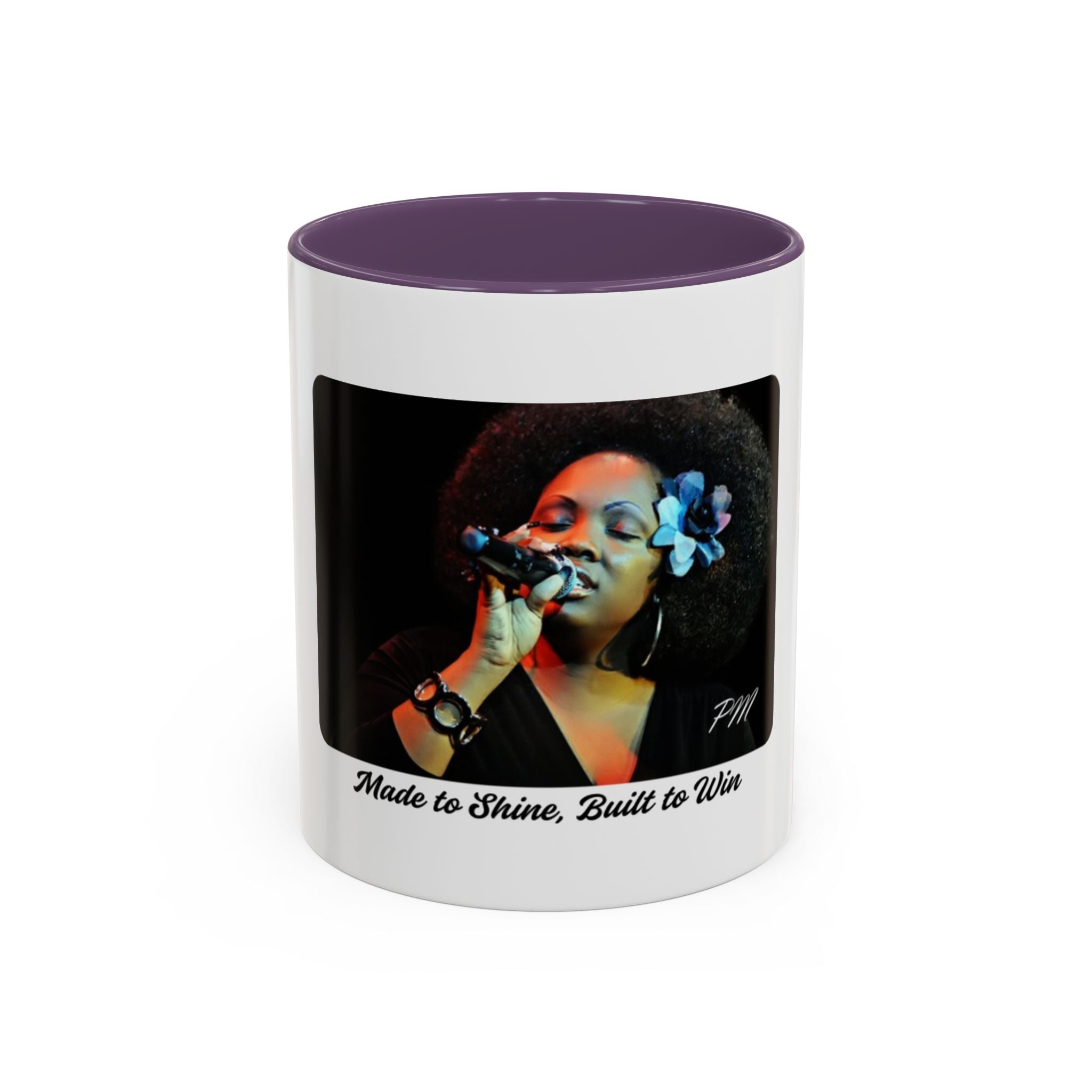 Inspiring Coffee Mug, Motivational Ceramic Mug, 'Made to Shine, Built to Win' Cup, Empowering Drinkware Gift, The Ameya Taylor Experience